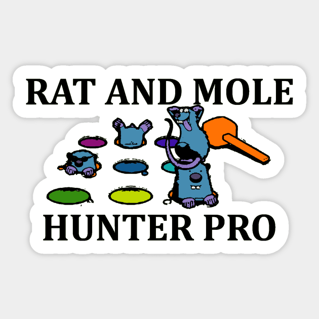 rat and mole hunter pro Sticker by oddityghosting